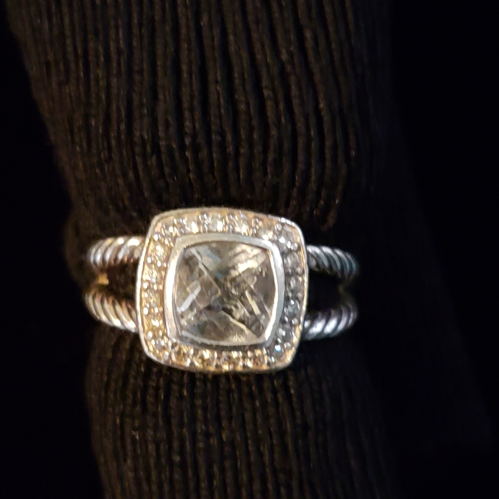 David Yurman Petite Albion Diamond Ring